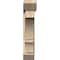 Ekena Millwork Balboa Slat Rough Sawn Bracket w/ Offset Brace, Douglas Fir, 8"W x 34"D x 40"H BKT0806X34X40BOA06RDF - alternate 2